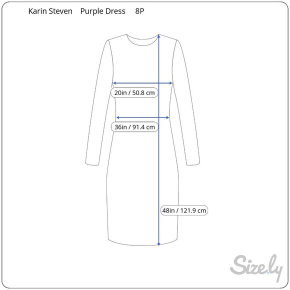 Vintage Karin Stevens Petites Purple Skirt Suit Set Women's Size 8P Elegant - Picture 2 of 11